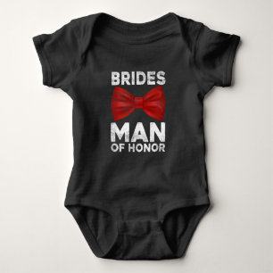 Body Para Bebê Citação do Partido Bridal do Casamento de Brides