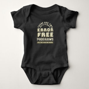 Body Para Bebê Citação do programador