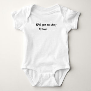 Body Para Bebê Citação engraçada personalizada l Humor e risos fo