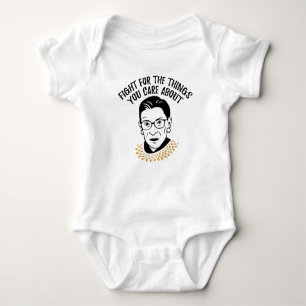 Body Para Bebê Citação Inspiradora - Ruth Bader Ginsburg