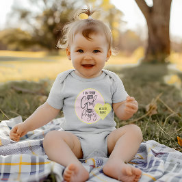 Body Para Bebê Citação Personalizada Deus Responde Orações 