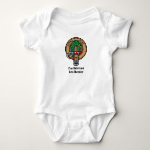 Body Para Bebê Clan Anderson Crest Baby Bodydress