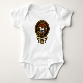 Body Para Bebê Clan Bruce Crachá e Crest escoceses | Casaco de ar