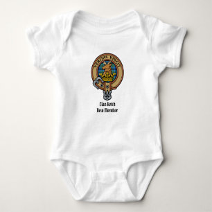 Body Para Bebê Clan Keith Crest Baby Bodydress
