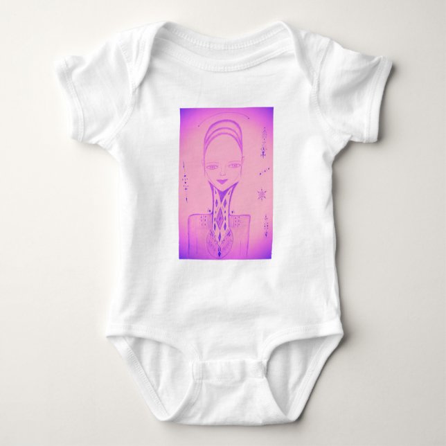 Body Para Bebê Clarissa (Frente)