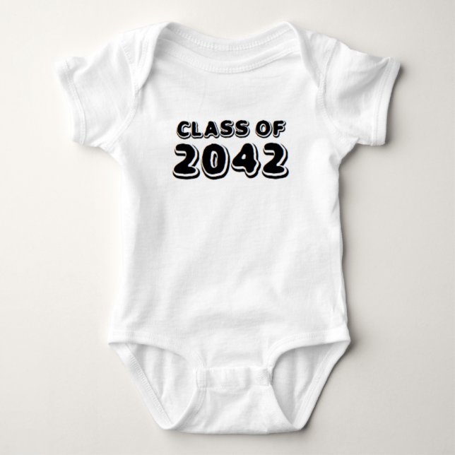 Body Para Bebê classe das roupas para bebês de 2042 (Frente)
