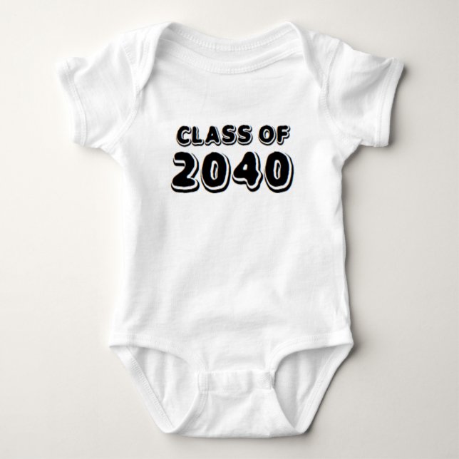Body Para Bebê classe de 2040 (Frente)