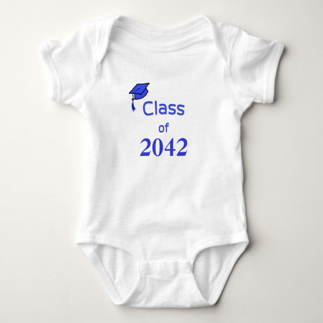 Body Para Bebê Classe do Ano Personalizado 2042 (Frente)
