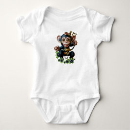 Body Para Bebê Clockwork Cavekeeper – O Macaco Sussurrante