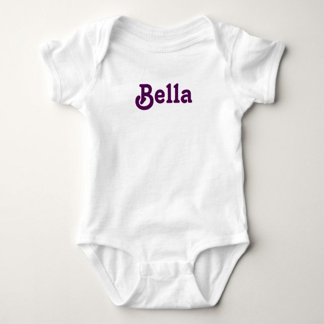 Body Para Bebê Clothing Baby Bella (Frente)