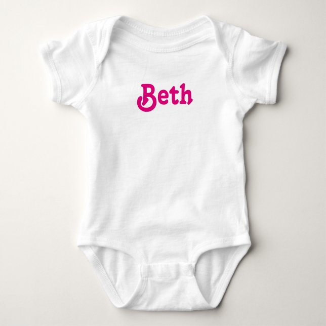 Body Para Bebê Clothing Baby Beth (Frente)