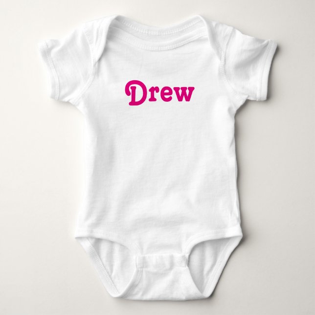 Body Para Bebê Clothing Baby Drew (Frente)