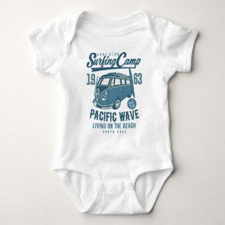 Body Para Bebê Clube Califórnia do surf