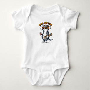 Body Para Bebê Clube Cool Cat