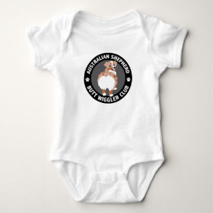 Body Para Bebê Clube de Espelhos do Bumbum Australiano - Merle Ve