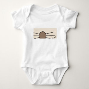 Body Para Bebê CM Whiskers Logotipo Bebê Roupa