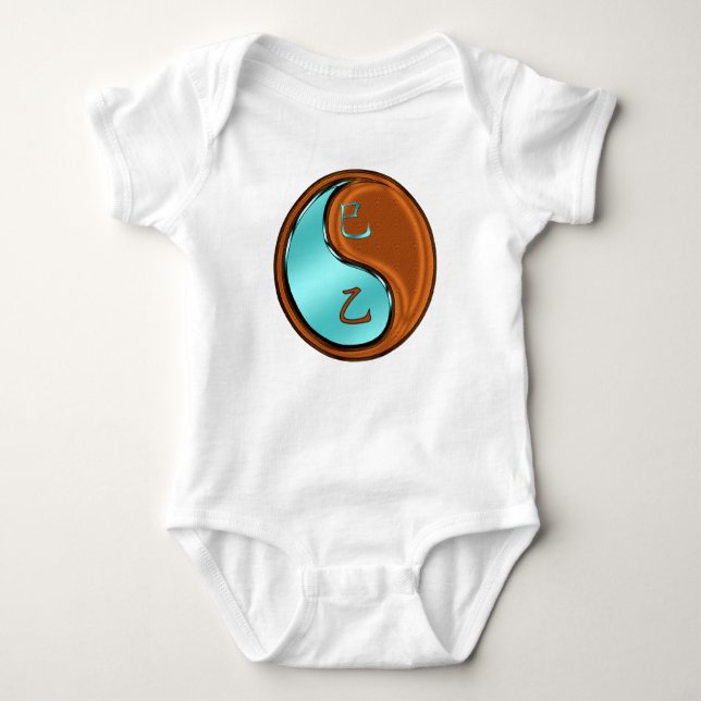 Body Para Bebê Cobra de Madeira (Frente)