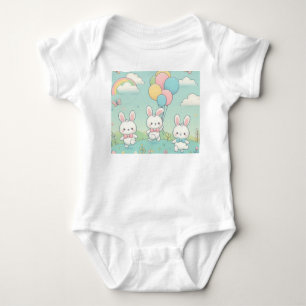 Body Para Bebê Coelhinho bonito