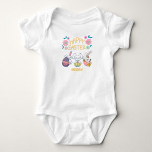 Body Para Bebê Coelhinho de Páscoa - Um pedaço
