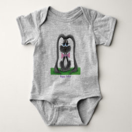 Body Para Bebê Coelho Adorável