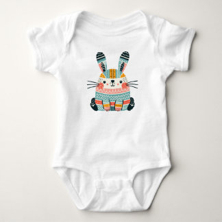 Body Para Bebê Coelho Bonito