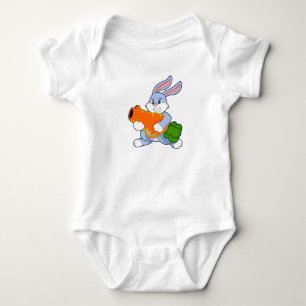 Body Para Bebê Coelho com Cenoura