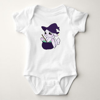 Body Para Bebê Coelho de Bruxa Halloween