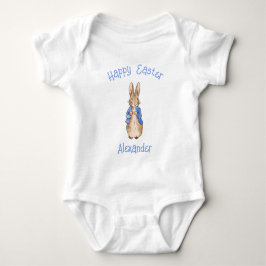 Body Para Bebê coelho de Páscoa