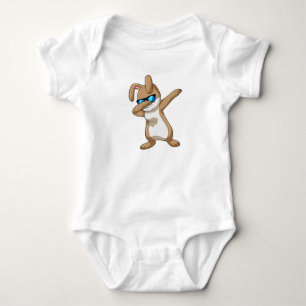 Body Para Bebê Coelho no Hip Hop Dance Dab
