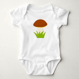 Body Para Bebê Cogumelos silvestres
