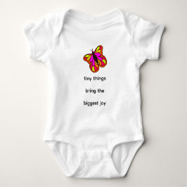Body Para Bebê coisas pequenas trazem a maior alegria Baby Bodysu
