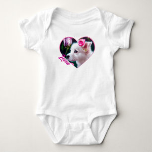 Body Para Bebê Coleção Cão Cachorro E Rosa