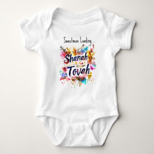 Body Para Bebê 🍎 🐝 com texto personalizado Carga de suavidade