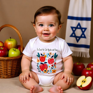 Body Para Bebê 🍎 🐝 com texto personalizado muito doce