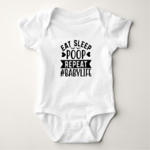 Coma cocô do sono Repetir #babylife Unisex