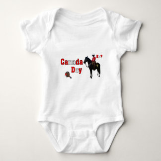 Body Para Bebê Comemore o dia de Canadá