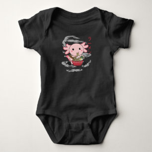 Body Para Bebê Comida de Axolotl Ramen Comida Japonesa Animais Ka