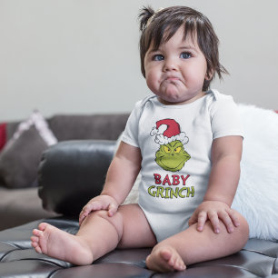 Body Para Bebê Como o Grinch Roubou o Natal   Bebê Grinch