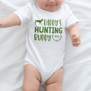 Body Para Bebê Companheiro caçador de pais  
