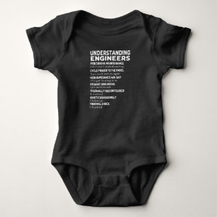 Body Para Bebê compreensão de engenheiros