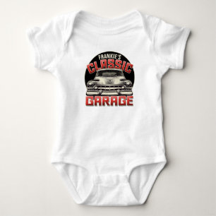 Body Para Bebê Compro Personalizado de Garagem de Carro Clássico