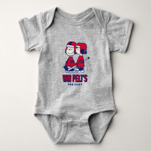 Body Para Bebê Compro Pro do Clube de Hóquei de Van Pelt