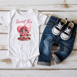 Body Para Bebê Conchas Fofas