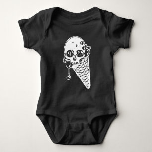 Body Para Bebê Cone do Sorvete mau