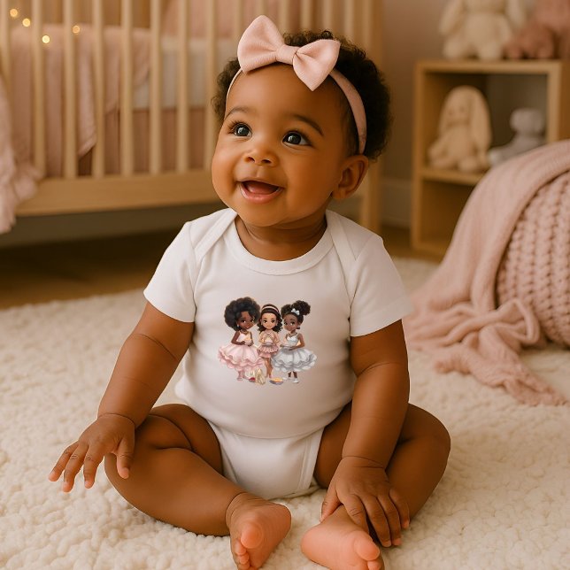 Body Para Bebê Conforto Fofo para Sua Pequena Princesa (Criador carregado)