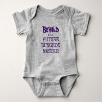 Conheça o Bodysuit de Bebê Dungeon Master do Futur