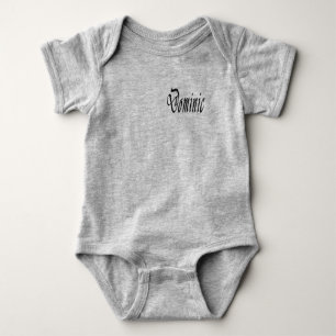 Body Para Bebê Conjunto Black Starry Dominic, Nome, Bebê