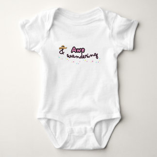 Body Para Bebê Conjunto de bebê Awe and Wandering