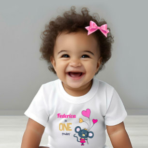 Body Para Bebê Conjunto de bebê de mouse fofo