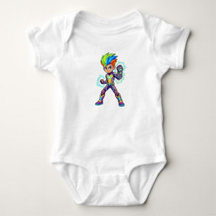 Body Para Bebê Conjunto de Bebê de Super-Herói de Anime Fofo - Ca